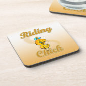 Dessous-de-verre Riding Chick (Côté gauche)