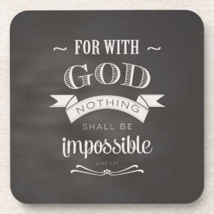Dessous-de-verre Rien N'Est Impossible
