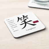 Dessous-de-verre Rire 1 (Côté gauche)