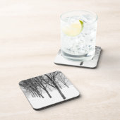 Dessous-de-verre ris I side with trees (Côté Droit)