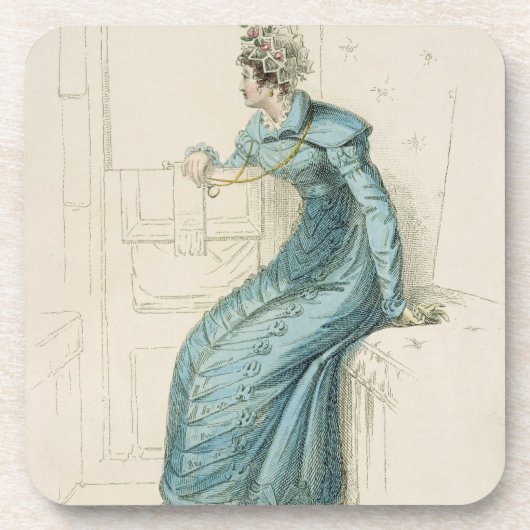 Dessous-de-verre Robe de chariot, plat de mode du représentant (Devant)