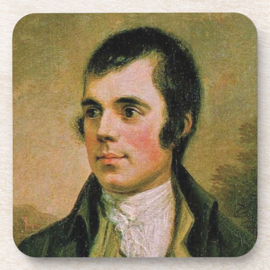Dessous-de-verre Robert Burn, célébrant la nuit de Burn (Devant)