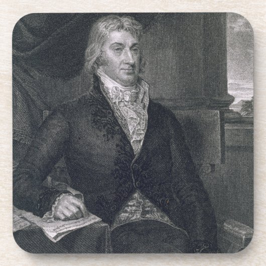 Dessous-de-verre Robert R. Livingston, gravé par E. le Mackenzie (Devant)