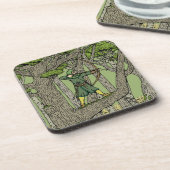 Dessous-de-verre Robin Hood (Côté gauche)