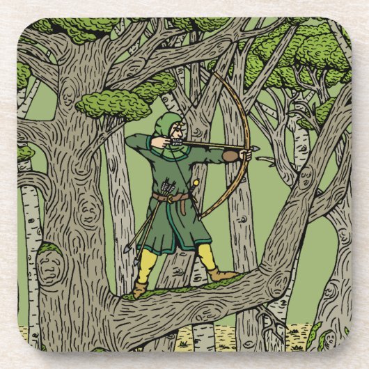 Dessous-de-verre Robin Hood (Devant)