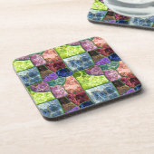 Dessous-de-verre Roche colorée (Côté gauche)