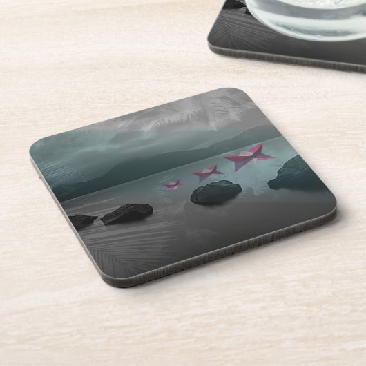 Dessous-de-verre Roches (Côté gauche)