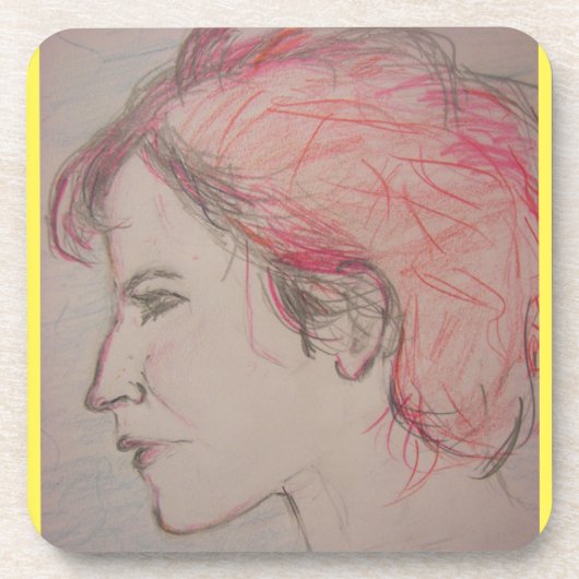 Dessous-de-verre Rocker Girl (Devant)