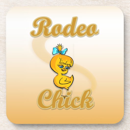 Dessous-de-verre Rodeo Chick (Devant)