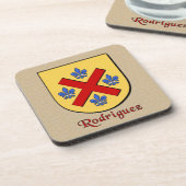 Dessous-de-verre Rodriguez Family Shield (Côté gauche)