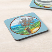 Dessous-de-verre Roi Cervus (Côté gauche)