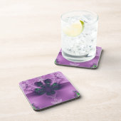 Dessous-de-verre Roi de quatre feuilles de trèfle Abstrait (Côté Droit)