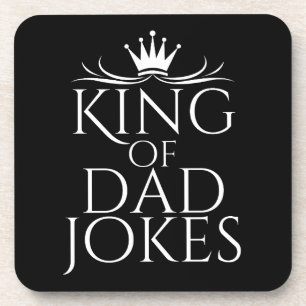 Dessous-de-verre Roi des blagues de papa