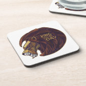 Dessous-de-verre Roi pour la journée (Côté gauche)