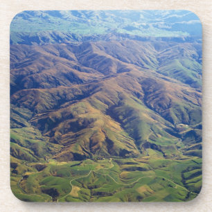 Dessous-de-verre Rolling Hills dans la région de Southland de la