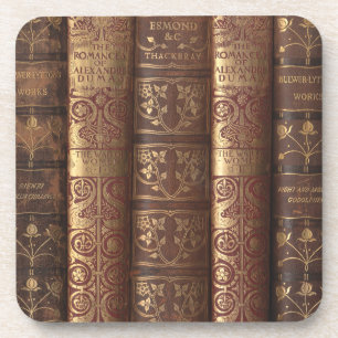 Dessous-de-verre Romans d'Alexandre Dumas (Dos de livres)