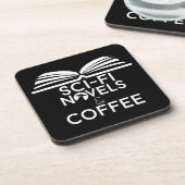 Dessous-de-verre Romans de science-fiction et café (Côté gauche)