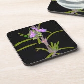 Dessous-de-verre Romarin en fleurs (Côté gauche)