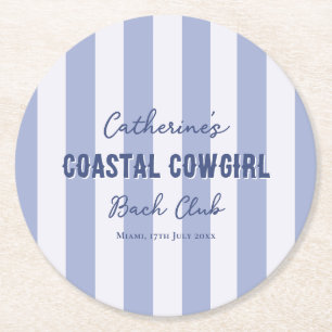 DESSOUS-DE-VERRE ROND EN PAPIER 