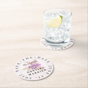 DESSOUS-DE-VERRE ROND EN PAPIER 