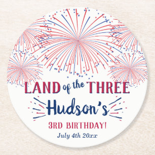 DESSOUS-DE-VERRE ROND EN PAPIER 