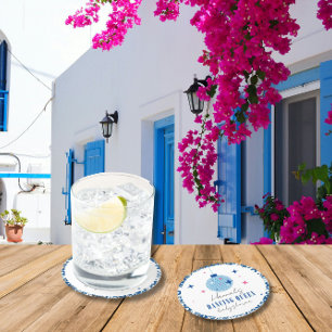 DESSOUS-DE-VERRE ROND EN PAPIER 