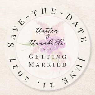 DESSOUS-DE-VERRE ROND EN PAPIER 