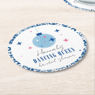 DESSOUS-DE-VERRE ROND EN PAPIER 