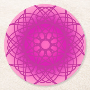 DESSOUS-DE-VERRE ROND EN PAPIER 112