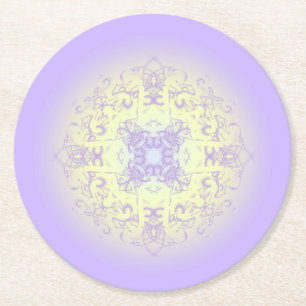 DESSOUS-DE-VERRE ROND EN PAPIER 22