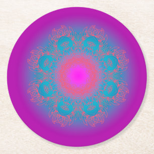 DESSOUS-DE-VERRE ROND EN PAPIER 5