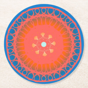 DESSOUS-DE-VERRE ROND EN PAPIER 80