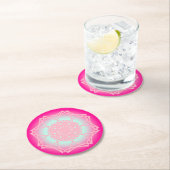 DESSOUS-DE-VERRE ROND EN PAPIER 89 (En situation)