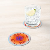 DESSOUS-DE-VERRE ROND EN PAPIER 89 (En situation)