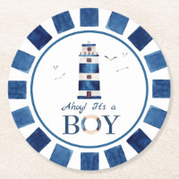 Ahoy nautique ! C'est un Baby shower de phare pour