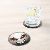 Dessous-de-verre Rond En Papier Angermoji Rétro (En situation)