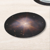 Dessous-de-verre Rond En Papier Arp 220 Éclairage Le Ciel Nocturne (Incliné)