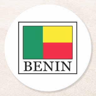 Dessous-de-verre Rond En Papier Bénin