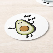 Dessous-de-verre Rond En Papier Bravocate (Incliné)