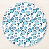 Dessous-de-verre Rond En Papier Bubbles (Devant)