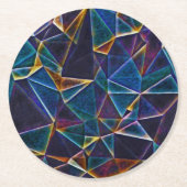 Dessous-de-verre Rond En Papier Bulles cassées (Devant)