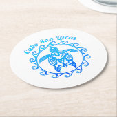 Dessous-de-verre Rond En Papier Cabo San Lucas (Incliné)