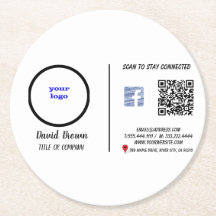 Carte de visite professionnel avec un objet modern