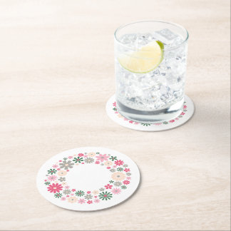 Dessous-de-verre Rond En Papier Cercle de joie
