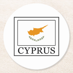 Dessous-de-verre Rond En Papier Chypre