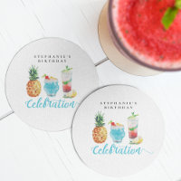 Cocktail de fête d'anniversaire de célébration d'é