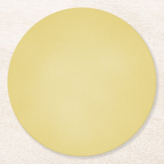 Dessous-de-verre Rond En Papier Cool Tan Grainy Look (Devant)
