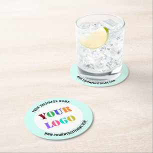 Dessous-de-verre Rond En Papier Créez vos propres sous-verres en papier promotionn