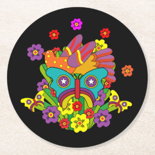 Dessous-de-verre Rond En Papier Crystal Tipps et Alistair