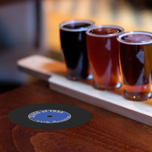 Dessous-de-verre Rond En Papier Customizable, Cute  Class reunion coasters